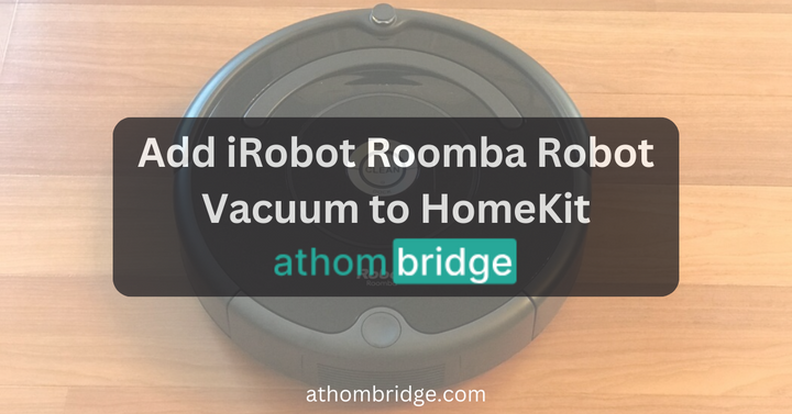 iRobot Roomba Robot Vacuum HomeKit